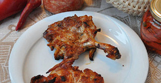 Куриные натуральные котлеты на гриле