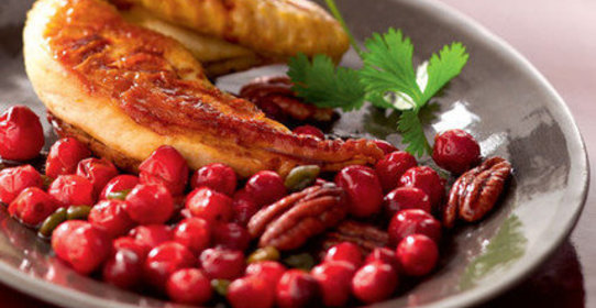 Курица с клюквой