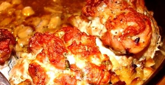 Свинина по-грузински