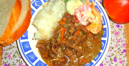 Гуляш из утки