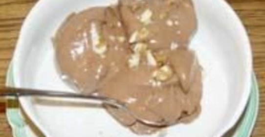 Шоколадное мороженое