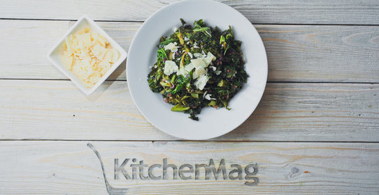 Теплый салат из капусты: пошаговый рецепт