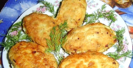 Котлеты из палтуса