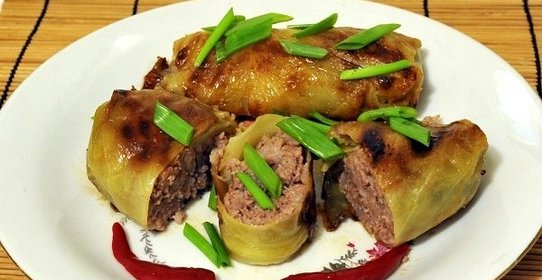 Голубцы жареные