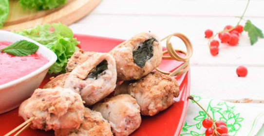 Куриные шашлычки