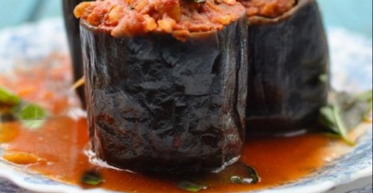 Долма из баклажанов