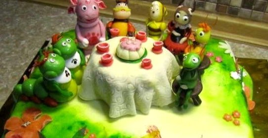 Торт Лунтик