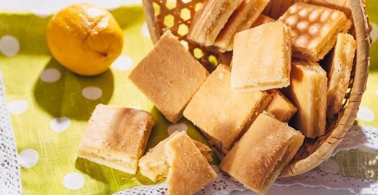 Печенье с лимонной начинкой