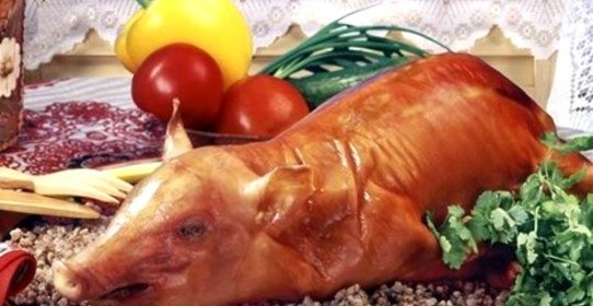 Старорусский поросенок с гречневой кашей
