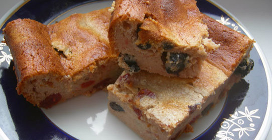 Сдобный творожный пирог