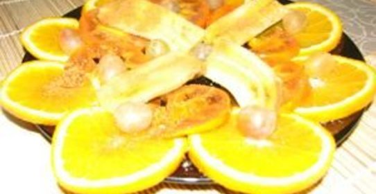 Десерт Солнечная тарелка