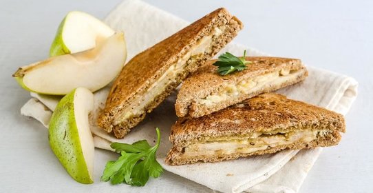 Сэндвич с грушей
