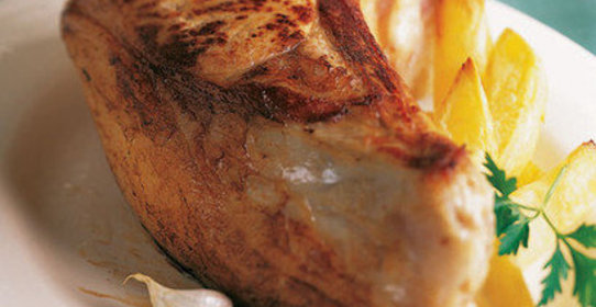 Телячьи ребрышки с картофелем