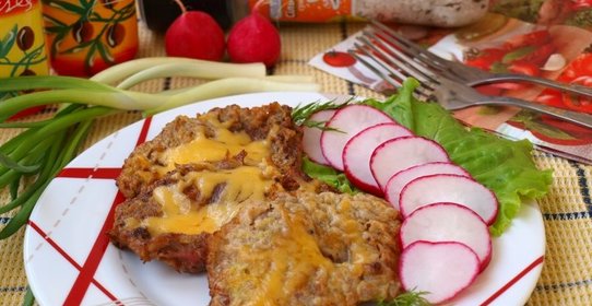 Отбивные из телятины с сыром по-милански