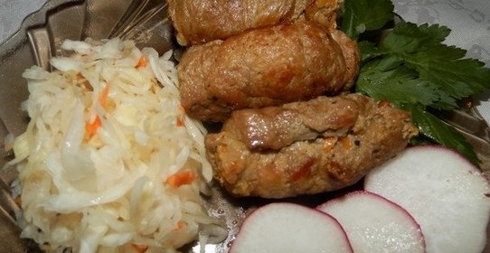 Мясные рулетики