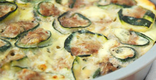 Рулеты из цукини с начинкой из рубленого мяса