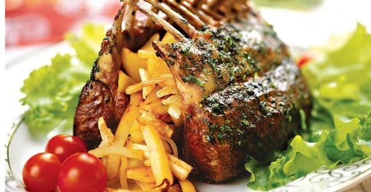 Шалаш из бараньей корейки