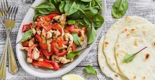 Итальянский салат с курицей