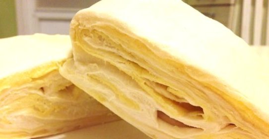 Слоеное тесто без дрожжей