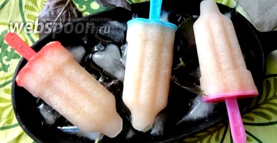 Мороженое из дыни с базиликом