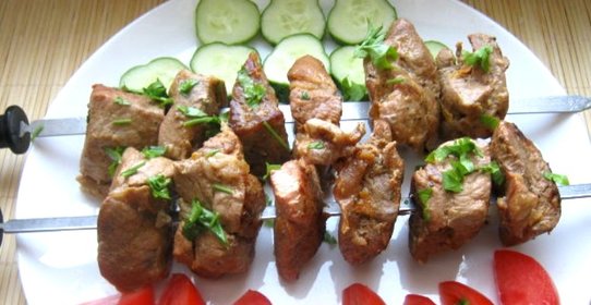 Быстрое маринование шашлыка