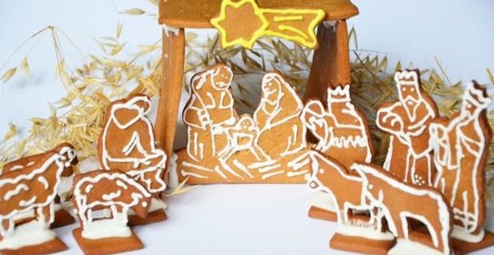 Печенье Рождественский вертеп