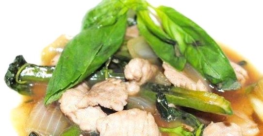 Свинина в воке