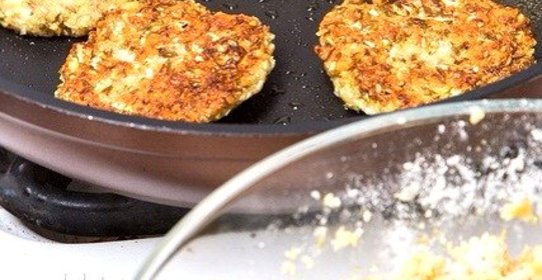 Вегетарианские котлеты из чечевицы с капустой