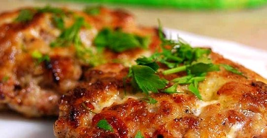 Рубленые котлеты из телятины