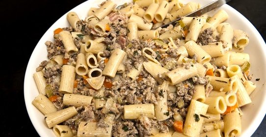 Макароны Болоньезе