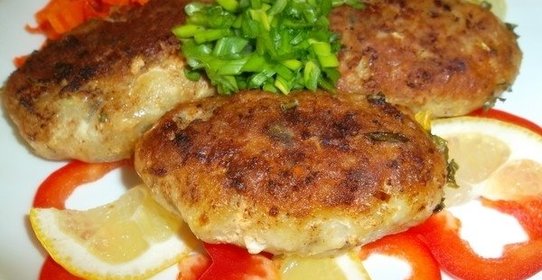 Котлеты рыбные