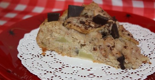 Миндально-грушевый пирог