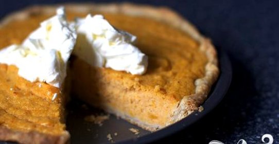 Пирог из сладкого картофеля