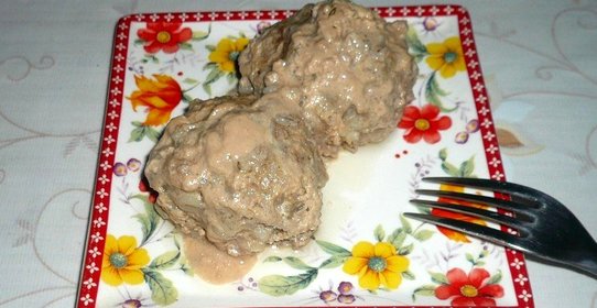 Тефтели с перловкой