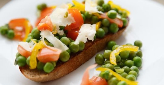 Бобы на тосте