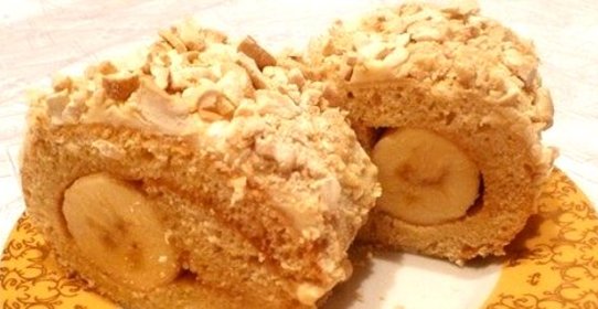 Банановый рулет