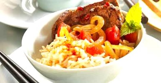 Острая говядина с лимоном