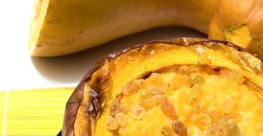 Тыквенно-рисовый пудинг