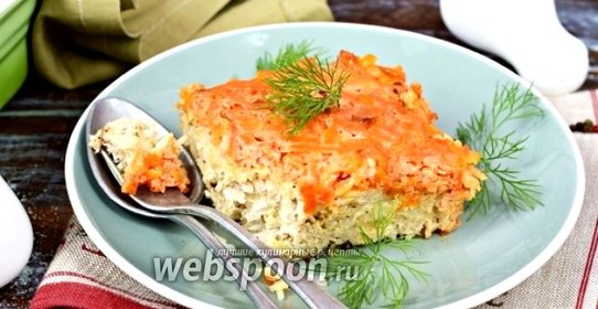 Запеканка «Ленивый голубец» слоями