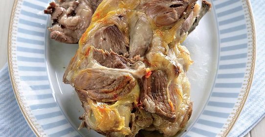 Баранина с шафраном