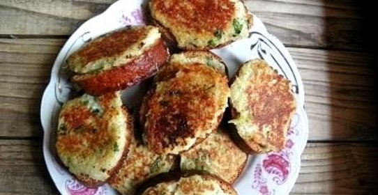 Гренки с картофелем