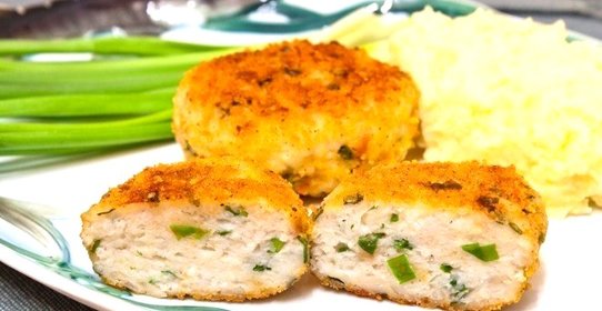 Котлетки из кальмара