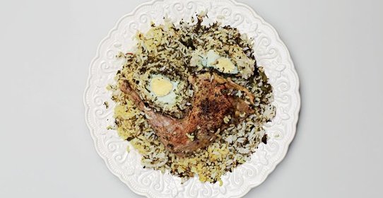 Карабахский плов с цесаркой