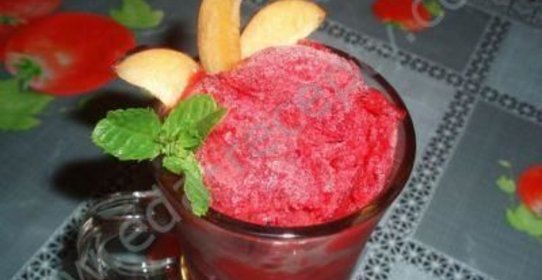 напиток из клубники