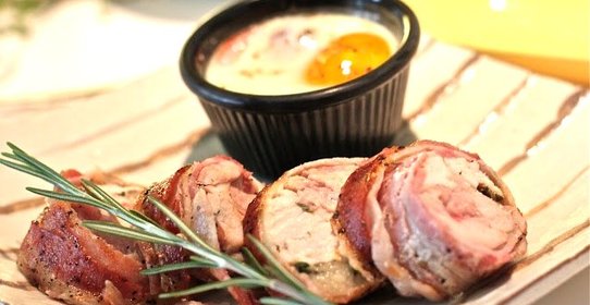 Мясные рулетики в фольге