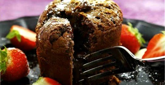 Шоколадно-имбирный кекс