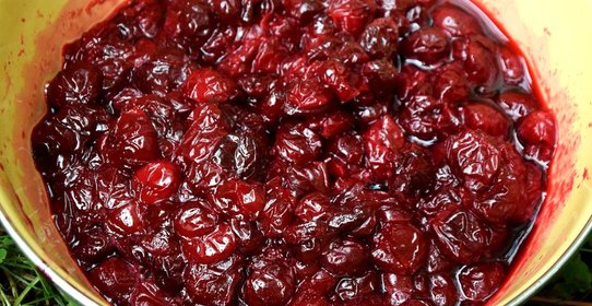 Вишневая начинка для пирога