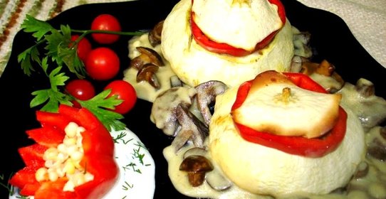 Патиссоны фаршированные