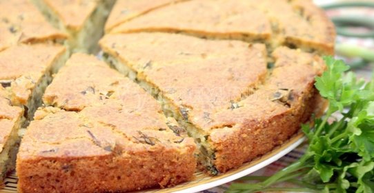 Пирог с зеленью