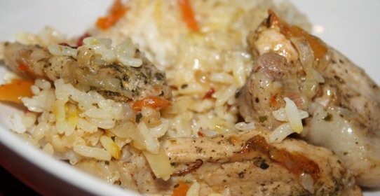 Плов со свининой